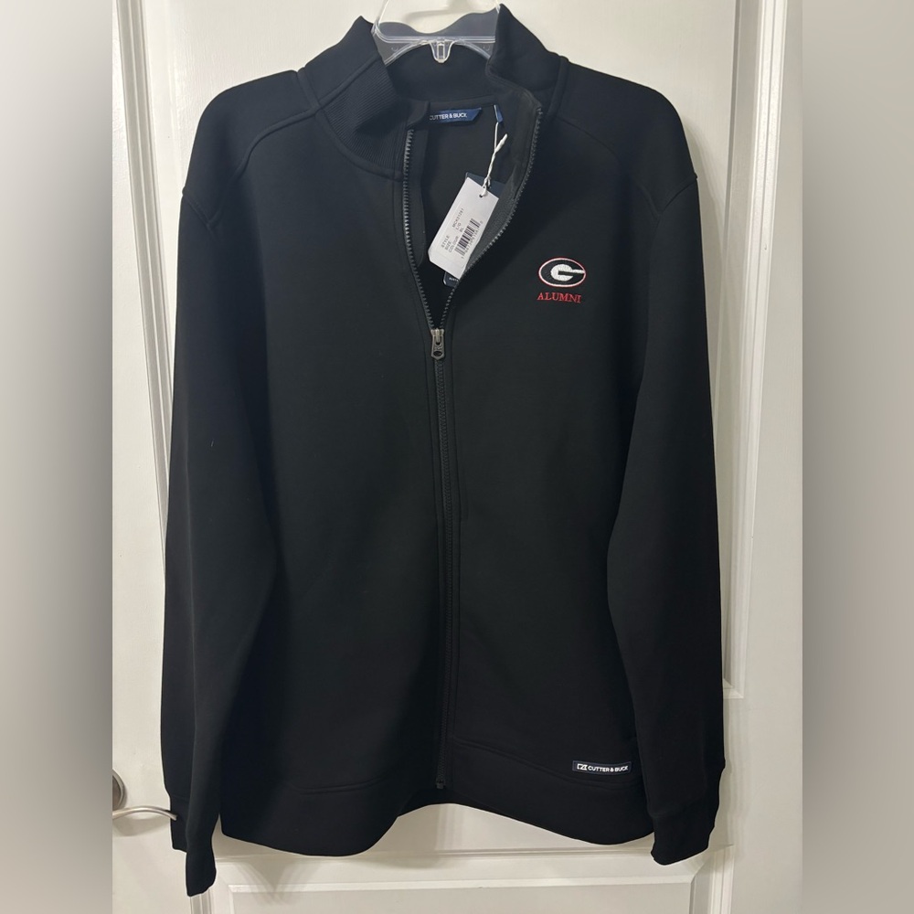 Cutter & Buck Roam Eco Georgia Alumni Full zip size Large MCK01281